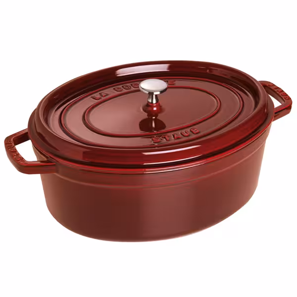 STAUB | LA COCOTTE - Cocotte - oval - 290mm - Gjutjärn - Grenadine röd