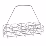 FUCHS | Glass holder for 10 glasses - Chrome-plated