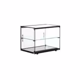 Toonbankvitrine - neutraal - gemaakt van gehard glas - 550mm