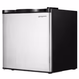 Mini vrieskast ECO - RVS - 445mm - 32 liter - zwart - RVS deur