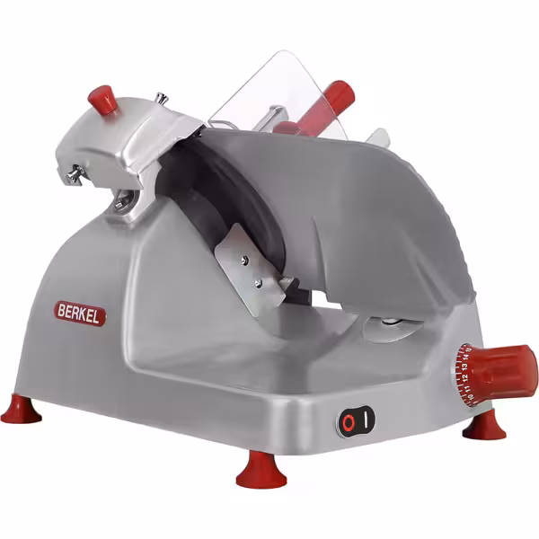 BERKEL | Pro Line Professionell skärmaskin – gravitationsskärare – 330 W – blad: Ø 250 mm – grå
