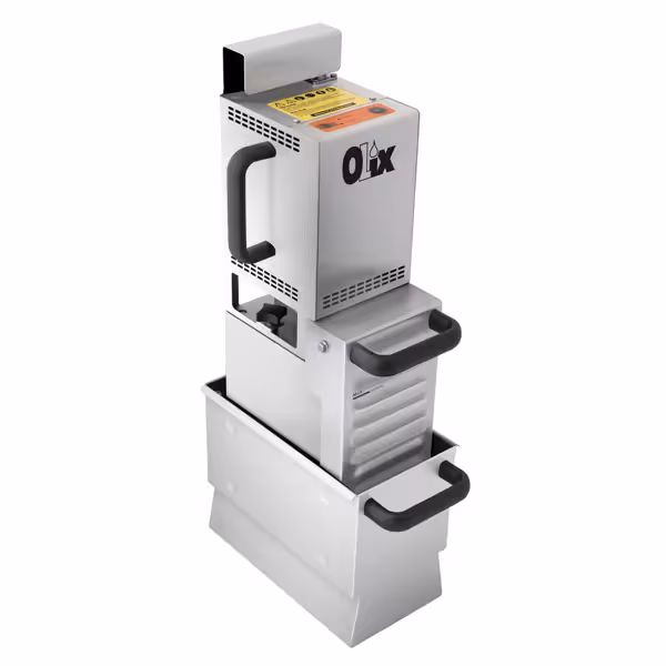 OLIX | L Draagbaar frituuroliefilter - 100 liter/minuut - voor friteuses vanaf 20 liter