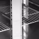 Balcão refrigerado ECO - 2230x700mm - 533L - 2 portas; 4 gavetas - GN 1/1 - -2 a +8°C; com ressalto traseiro