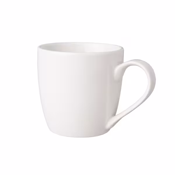 (6 stuks) BUDGETLINE - Koffiekop Mammoet Neo - 250ml - Wit