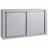 Armoire murale en inox ECO - 1000x400mm - avec porte coulissante - hauteur 650mm	