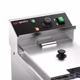 Commercial Electric Deep Fryer - 8 L - 3,25 kW - with Drain Tap