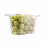 (6 bucăți) Recipiente GN din policarbonat 1/9 – transparente – înălțime: 65 mm