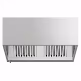 Commercial Wall-Mounted Extractor Hood - 1200mm - with Baffle Filters & Lighting