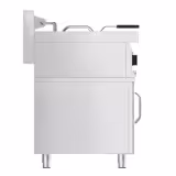 Friteuse électrique double – 10+10 litres – 18 kW – incl. soubassement avec 2 portes