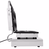 Wafelijzer - Enkel - Mechanisch - 1,75kW - American pancakes - 4 stuks - met timer