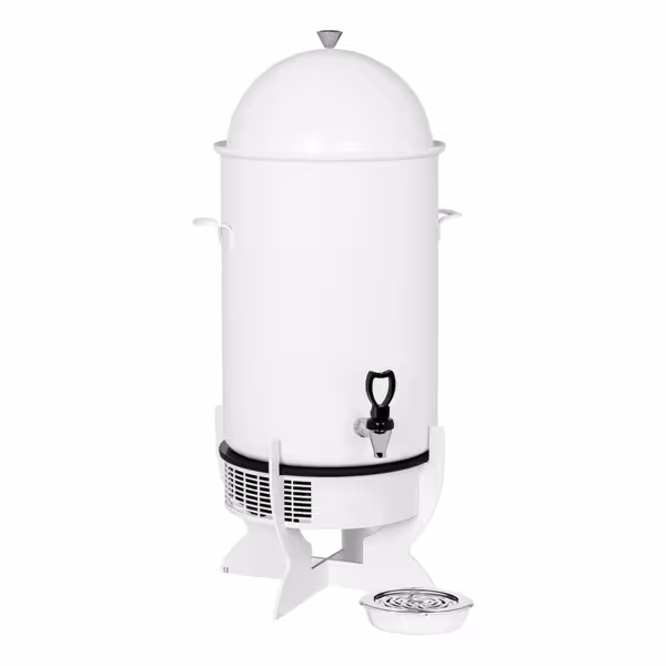 Heißgetränke-Dispenser - 5 Liter - mit Induktion - Weiß