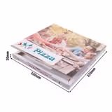 (150 Stück) Pizzakarton - TOPLINE - Familie - 32x32x3cm