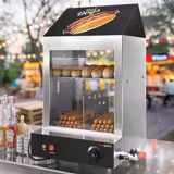 Hotdogstomer / warmhoudvitrine - 1,2kW - 2 etages