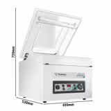 Henkelman | Jumbo 42 - Σφραγιστής κενού θαλάμου - 16m³/h - 600 Watt - Ψηφιακός