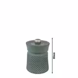 (6 sztuk) PEUGEOT | BALI FONTE – Młynek do pieprzu – Żeliwo – Zielony – Wysokość: 80 mm