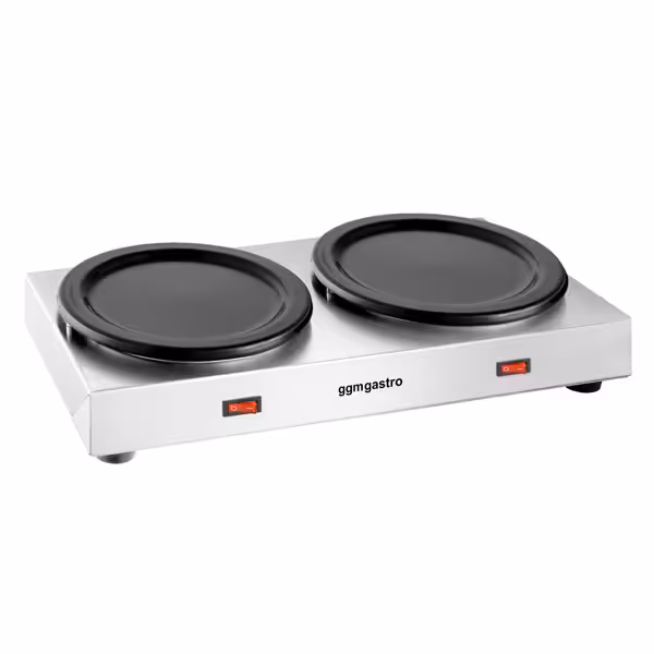 Placă de încălzire - 120 wați - pentru 2 cafetiere sau ceainice cu diametrul de 174 mm fiecare