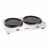 Warmhalteplatte - 120 Watt - für 2 Kaffee- oder Teekannen je Ø 174mm