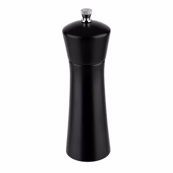 (6 pz) Macinasale - MIDNIGHT - Legno - Altezza: 170mm - Nero