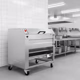 Elektrischer Gemüseschäler - 450kg/h - 750 Watt - 230 Volt - 1400 U/min