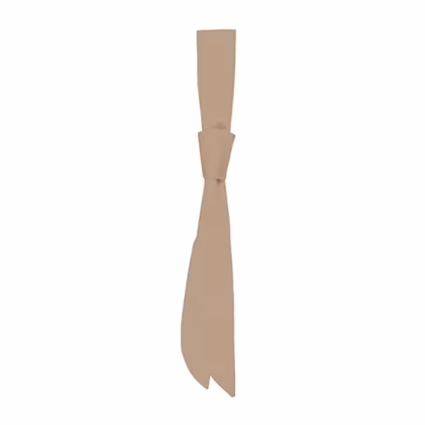 (5 stuks) KARLOWSKY | Service stropdas - 94 x 5 cm - Zand