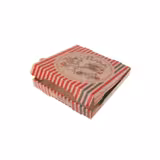 (100 pcs) Pizza Box - PIZZABÄCKER - 22.0x22.0x4.0cm