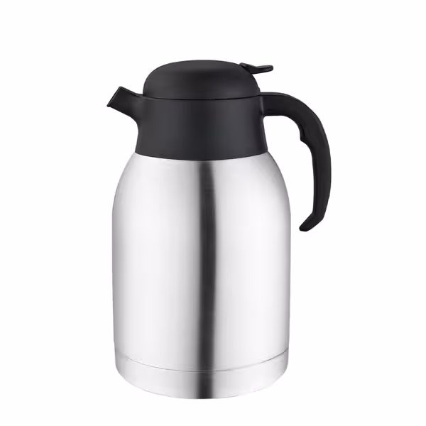 (6 Stück) Isolierkanne - CLASSIC - 2 Liter - Einhandautomatik