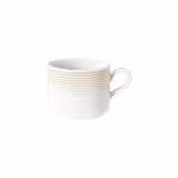 (6 pieces) SELTMANN WEIDEN | Blues Porcelain Coffee Cups – 250 ml - Sand Beige