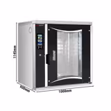 Bakkerij elektrische combisteamer - Digitaal - 10x EN 60x40 - incl. wassysteem