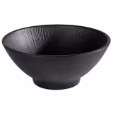 (6 ks) Mísa NERO - Melamin - 0,9 l - čtvercová - 190x190 mm - stohovatelná - vhodná do myčky - nevhodná do mikrovlnky - černá