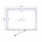 Chambre froide - 2100 x 1500 mm - 4,8 m³
