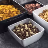 (6 pièces) Coupelles à sauce - PURE - Melamine - 50 ml - carré - Blanc