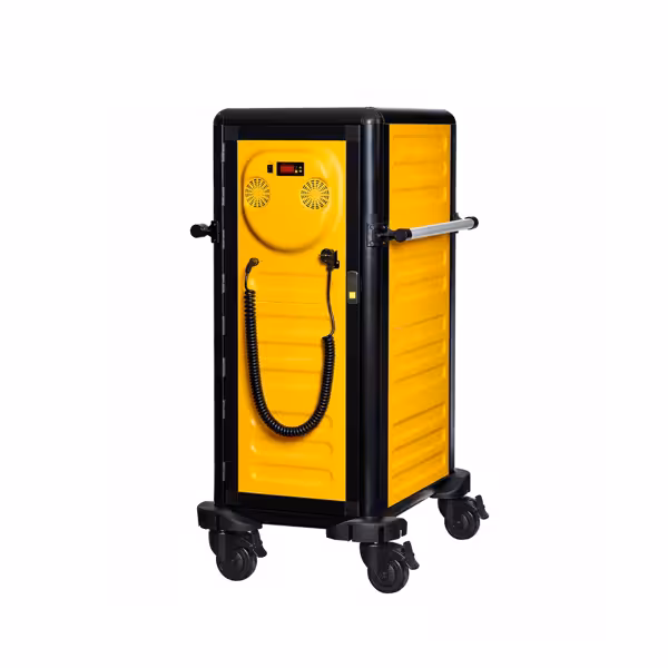 Carrello termico - riscaldato a secco - 19x GN 1/1