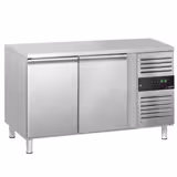 Commercial freezer counter ECO - 1360 x 700 mm - with 2 doors