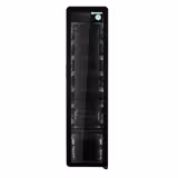 GASTRO-COOL | Commercial Beverage Display Fridge - 418mm - 212 Litres - Slimline - with 1 hinged glass door - LED lighting - Black - Temperature range 0 to 10 °C