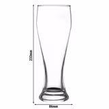 (6 pièces) Verre à bière de blé BEER SPECIALS - 665 ml - calibré à 500 ml