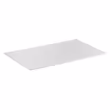 (6 stuks) GN 1/1 dienblad - ZERO - Melamine - 530x325mm - Hoogte: 15mm - Wit - met antisliplaag - stapelbaar; vaatwasserbestendig