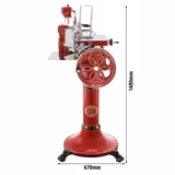 BERKEL | Affettatrice a volano B114 - Lama: Ø 319 mm - Rosso - Telaio di base incluso