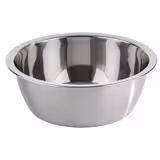 (6 stuks) Schaal - RVS - 3L - rond - Ø260mm - stapelbaar