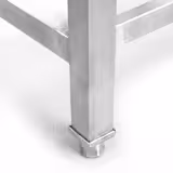 Billot de découpe en inox | plastique – 500 × 500 mm