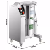 Szatkownica do warzyw/hummusu – 35 litrów – 5,5 kW – 400 V – 1400 obr./min – z funkcją timera