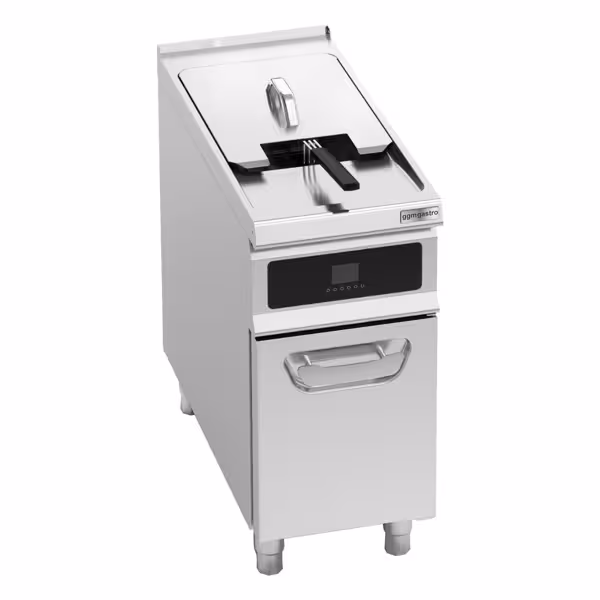 Elektrische friteuse - 22 liter - 22 kW - digitale bediening - met oliefiltersysteem