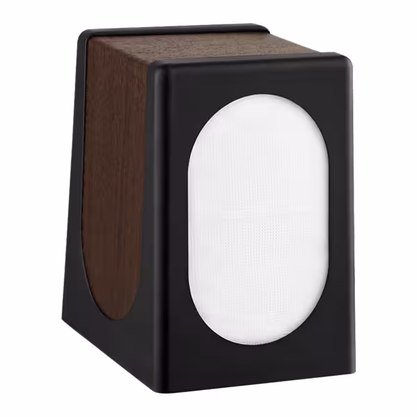 Napkin Dispenser - Black/Brown - Plastic - 100x135x150mm