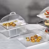 (6 pcs) Couvercle de présentation - GN 1/1 - Polycarbonate - 530x325mm - Hauteur:95mm