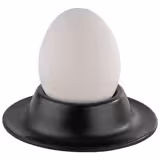 (6 pcs) Egg Cup EGGY - Melamine - Ø 85mm - Black