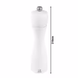 (6 sztuk) PEUGEOT | TAHITI – Młynek do soli – drewno – matowa biel – wysokość: 200 mm