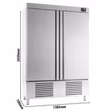 Szafa chłodnicza ze stali nierdzewnej Premium PLUS – 1110 litrów – dwudrzwiowa