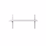 Mensola a parete in acciaio inox PREMIUM - 1500x400mm - con 1 ripiano