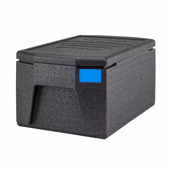 CAMBRO | Cam GoBox® Toploader – GN 1/1 – Black lid – 680×400×321 mm – 4h temperature hold