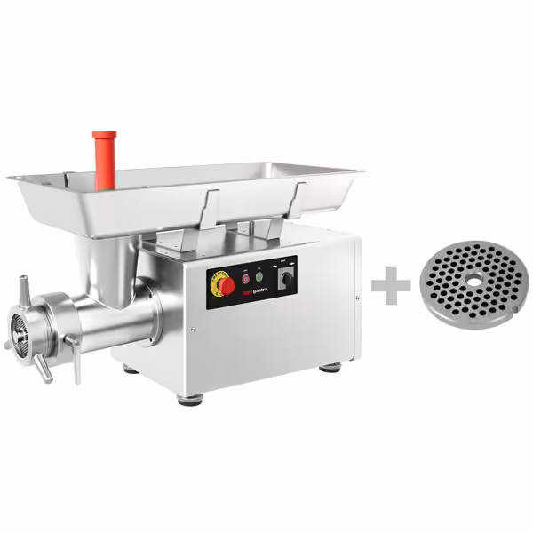 Mașină de tocat carne profesională 22 - 250 kg/h - 1,5 kW - sită 4 mm
