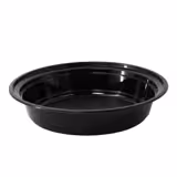 (300 pieces) Reusable bowl - polypropylene - 1000ml - round - black